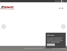 Tablet Screenshot of drawex.com.pl